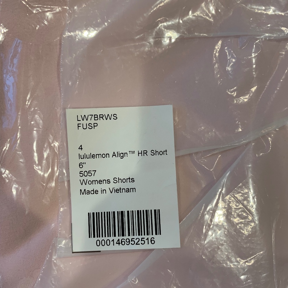 Lululemon Align HR Short 6”
